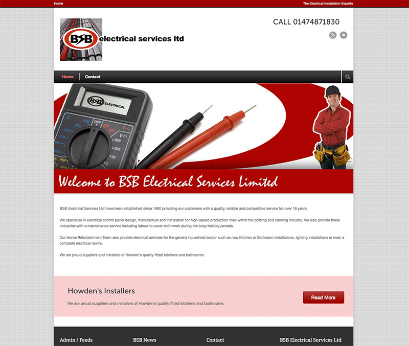 BSB Electrical Services  Design Gravesend • Control Your Site